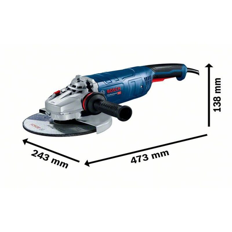 MEULEUSE ANGULAIRE GWS 26-230 B 2400W 230MM BOSCH - BricoRac